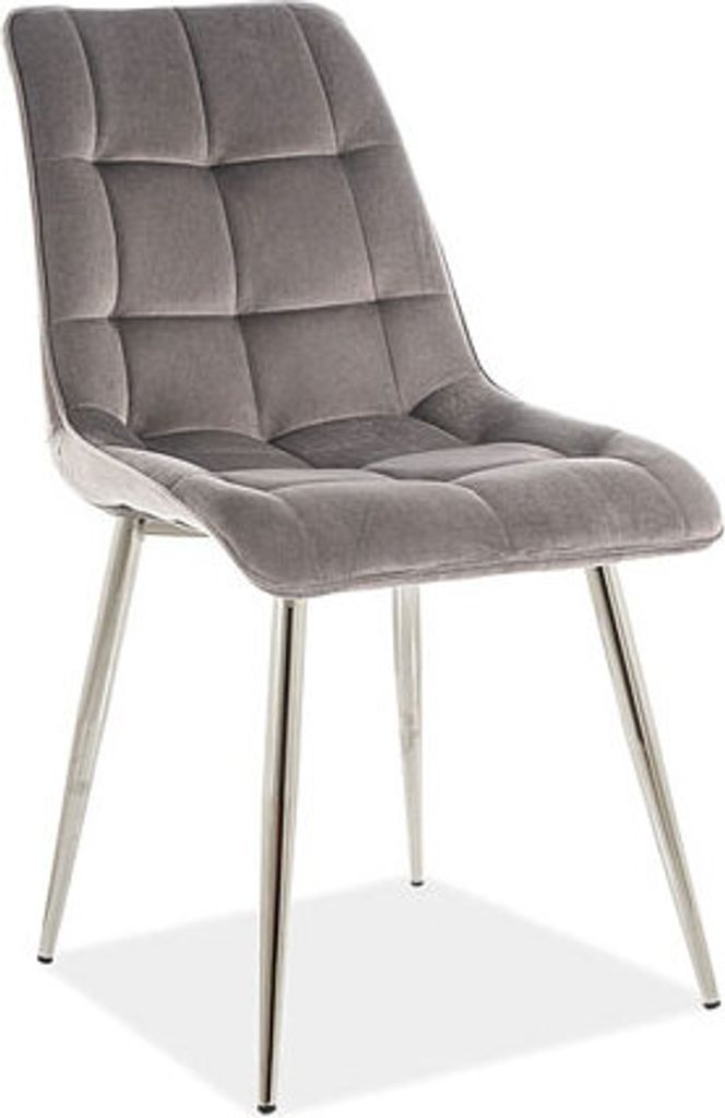 Esszimmerstuhl Küchenstuhl Set Chic grau 6er Set
