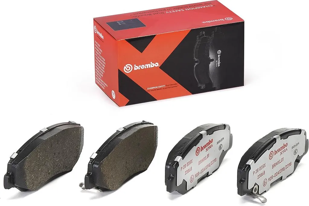 Plaquettes Brembo P 28 035X : Freinage Puissant pour Honda CR-V IV