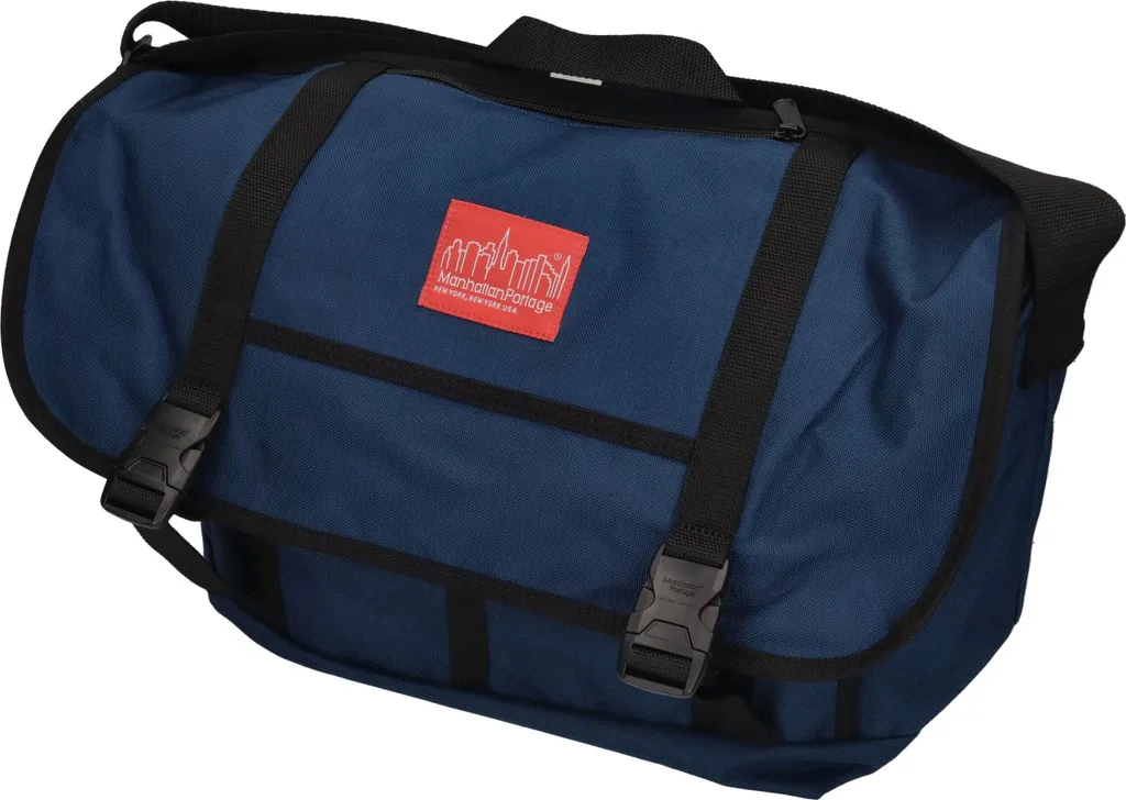 Sac Messager pour Ordinateur Manhattan Portage 1607 Navy - Idéal Vélo