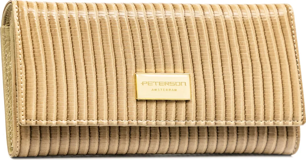 Portafoglio Uomo Peterson PTNPS401CRV Elegante in Pelle | Best Price