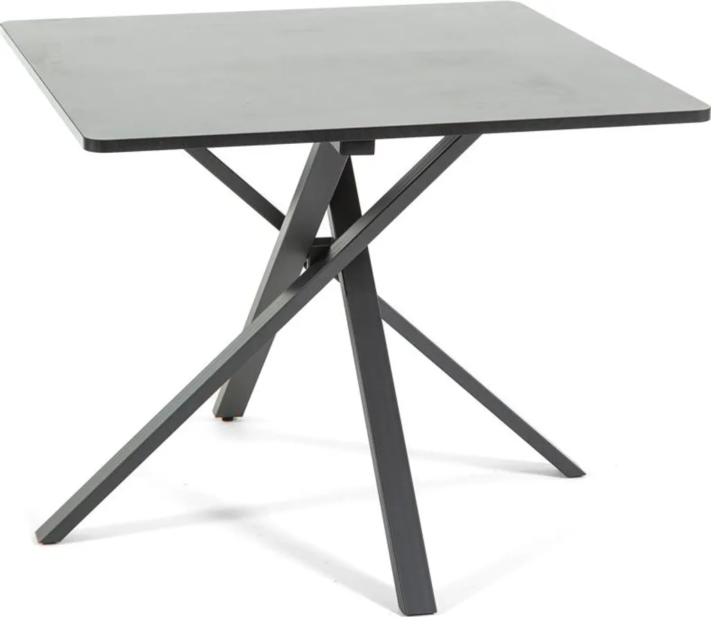 Tavolo Salvaspazio 90x90 CARLO Effetto Granito - Cucina e Ufficio