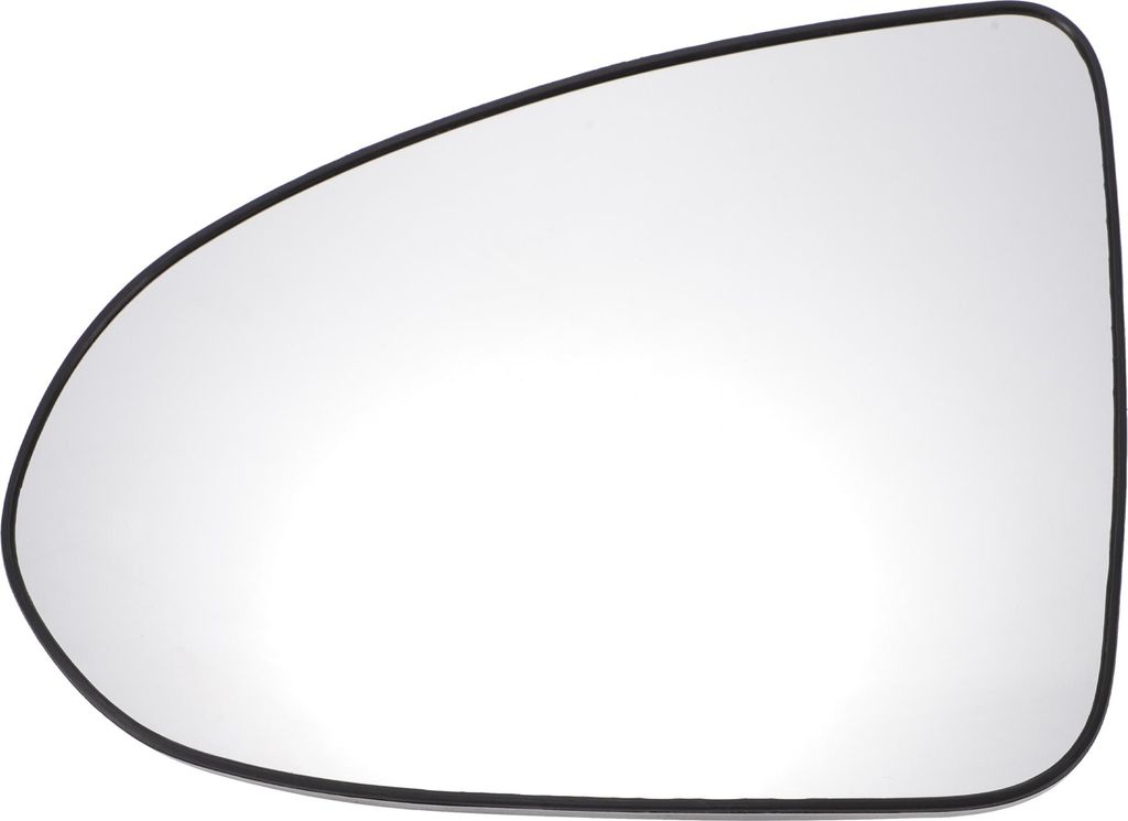 Autospiegelglas links für Hyundai Sonata 2020 - 2022 mit Rückenplatte, nicht beheizt, weißes Glas