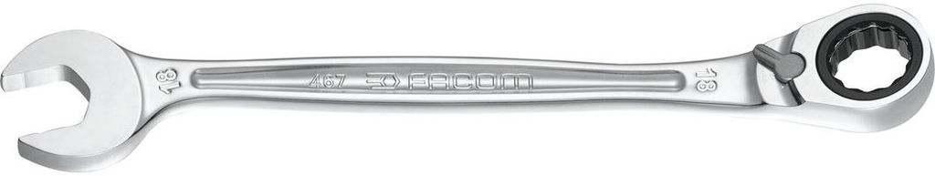 FACOM Ringratschen-Maulschlüssel 19 mm, SB