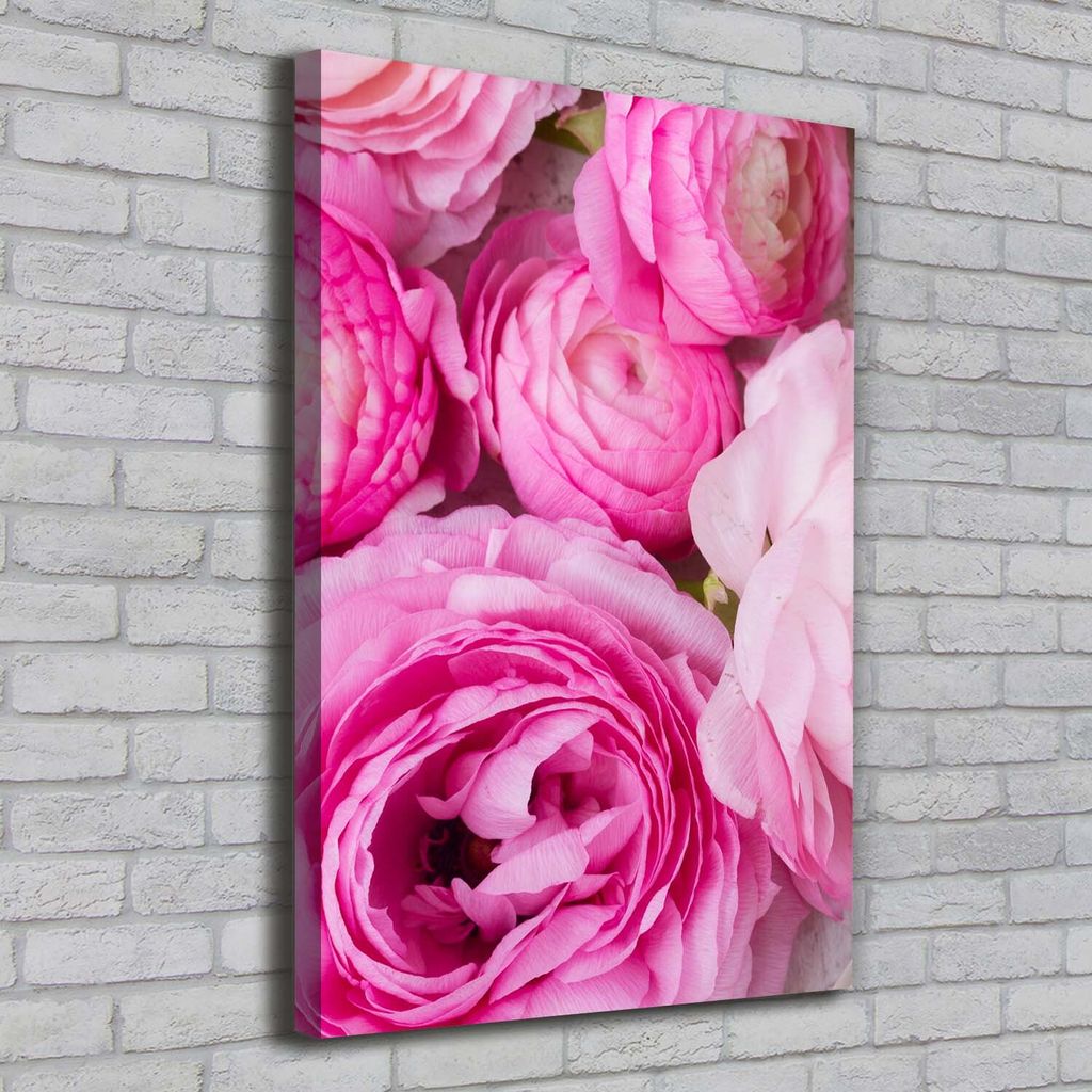 Tulup Leinwandbild - 70x100cm - Wandkunst - Drucke auf Leinwand - Leinwanddruck - Wohnzimmer Wanddekoration XXL - Wohnung Deko Kunstdrucke - Blum...