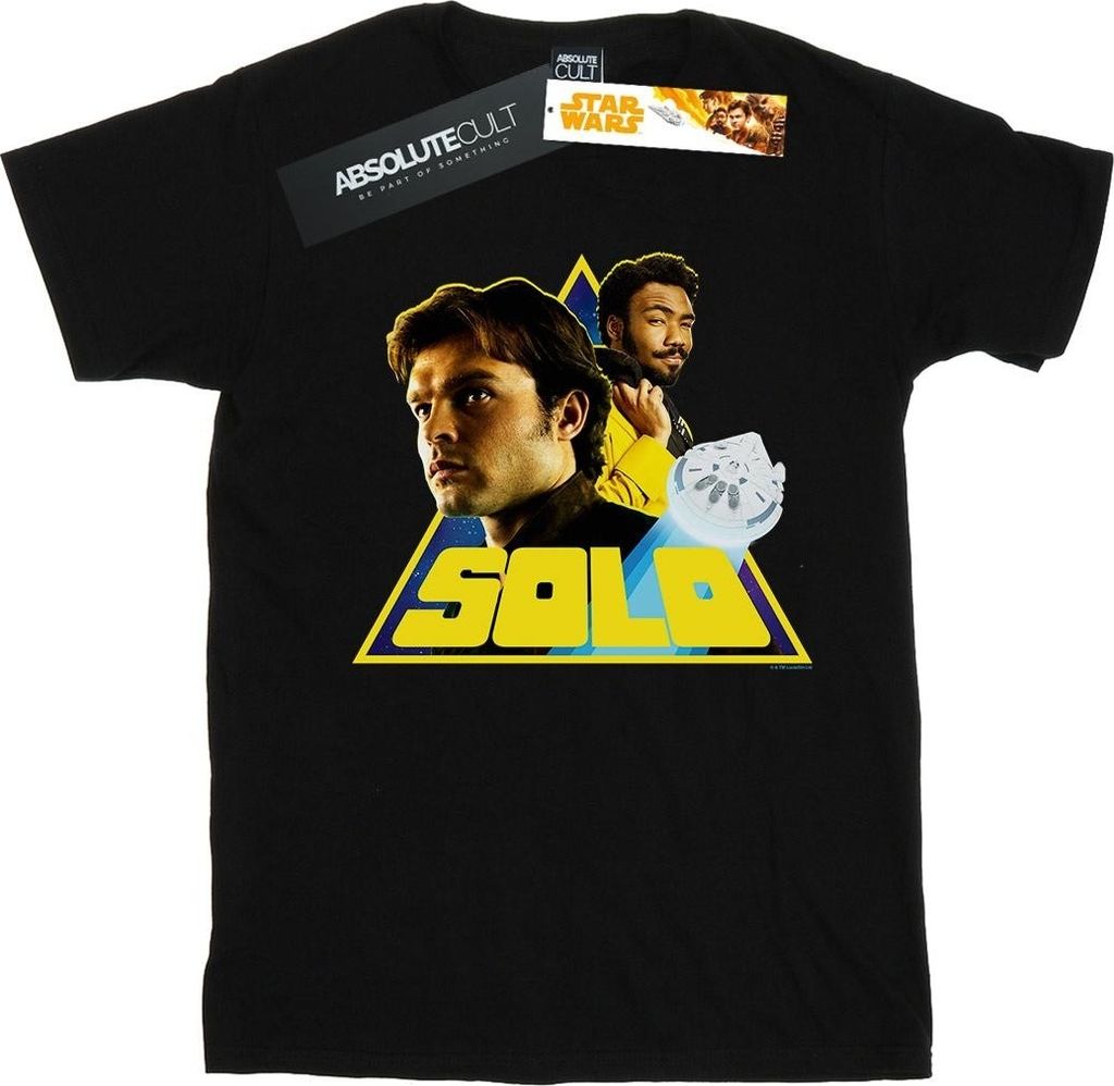 Star Wars - "Solo" T-Shirt für Herren BI45261 (4XL) (Schwarz)
