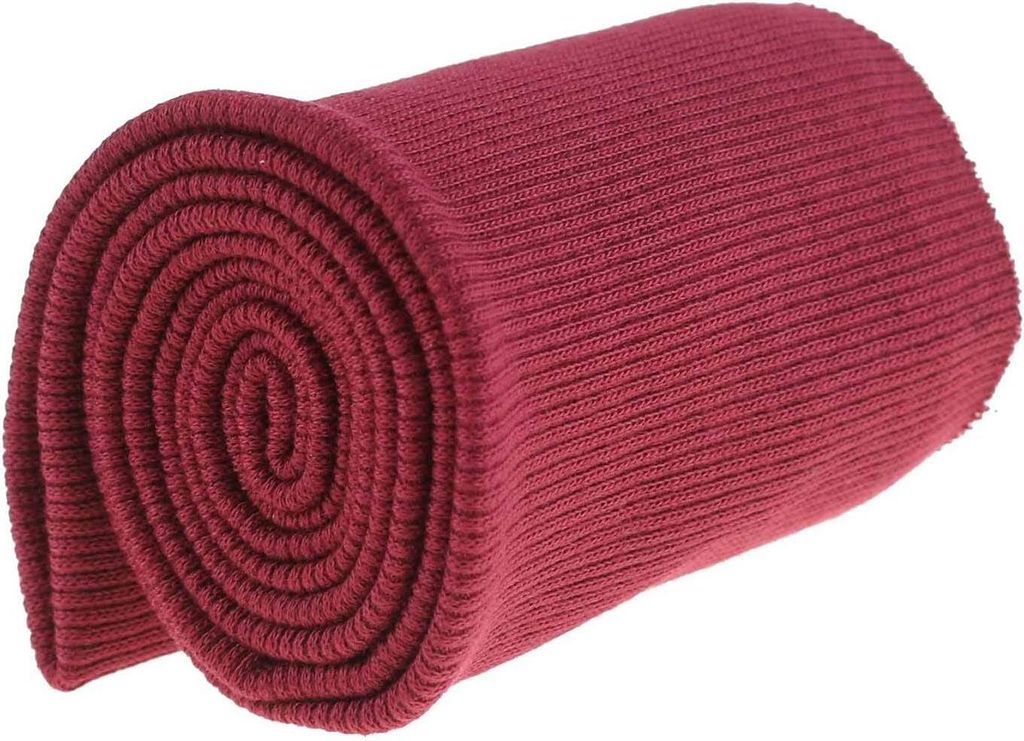 Bündchen Strickbündchen 16x80cm Bündchenstoff elastisch, gerippt, Farbwahl