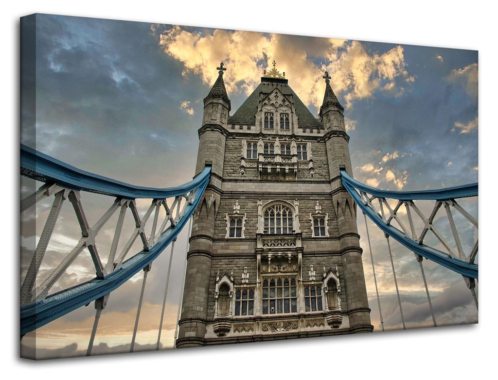 Leinwanddruck Architektur Bridge of England 80x50 cm
