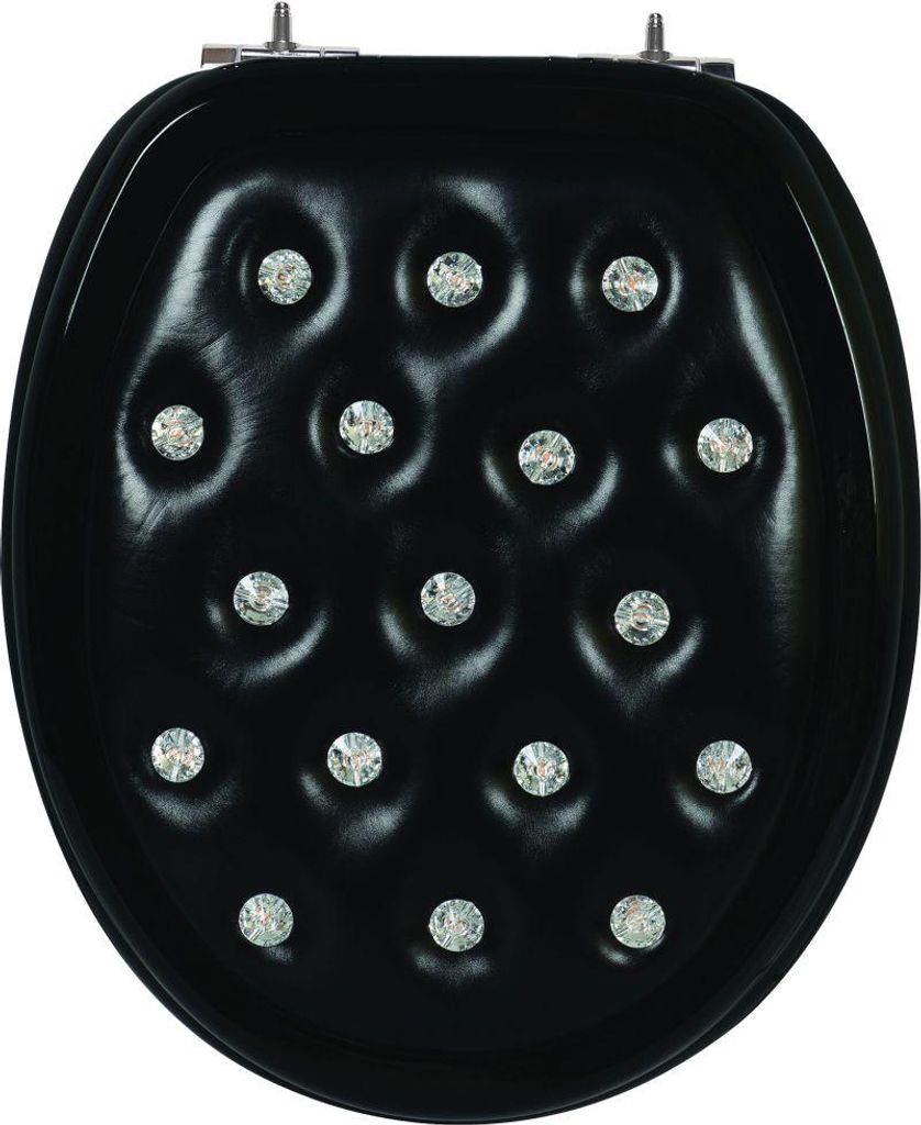 Primaster WC-Sitz mit Strasssteinen Absenkautomatik Soft Produktbild 