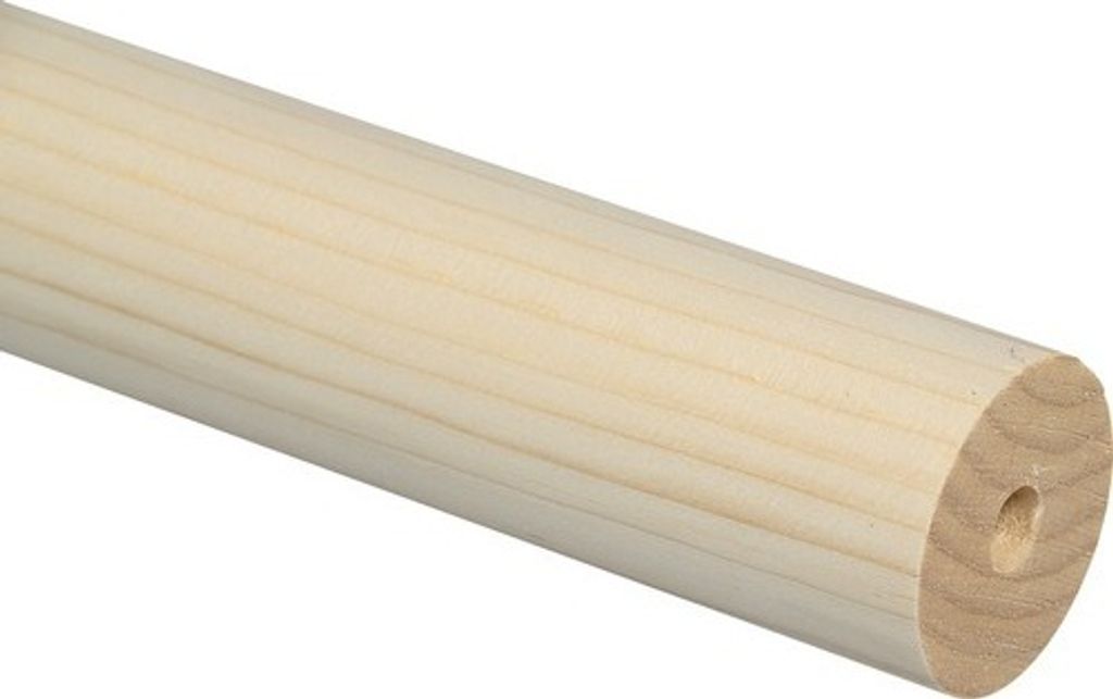 Smrkové madlo k zábradlí Pertura Ø 40 mm, 1500 mm (6) Obrázek produktu 