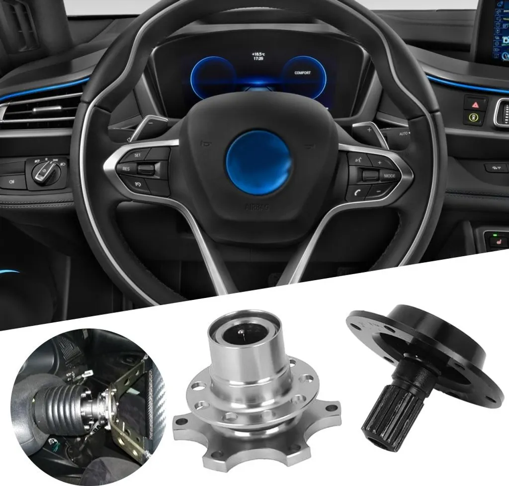 Quick Release volant universel en aluminium pour réparation de voiture