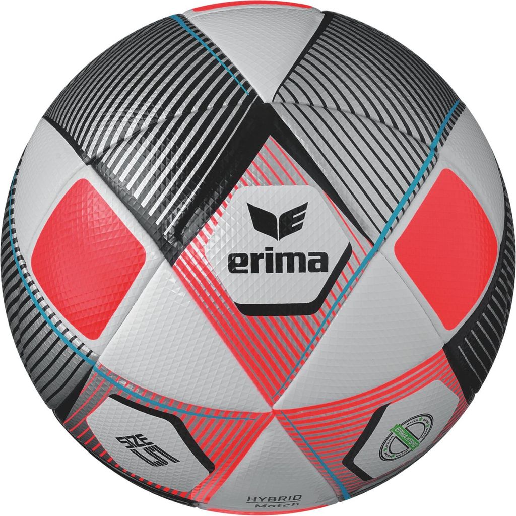 Erima Hybrid Match (Size 5) Ballon de match - Argent / Image du produit 
