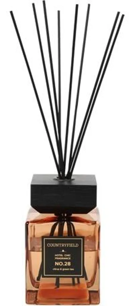 Diffuseur de parfum à bâtonnets Agrumes et Thé vert grand format 1L - 2