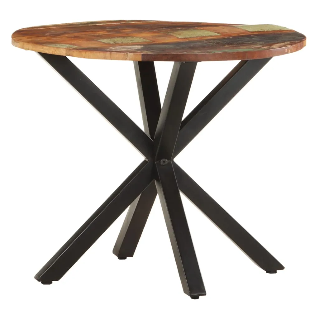 Table d'appoint bout de canapé bois massif 68cm pour café et déco - 9