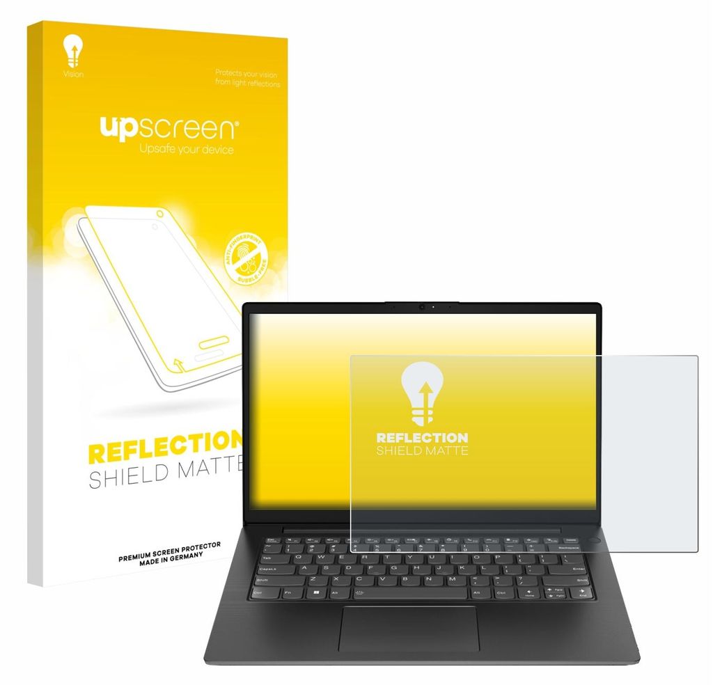 upscreen Schutzfolie für Lenovo V14 Gen 3 Displayschutz Displayschutzfolie Folie Matt Entspiegelungsfolie