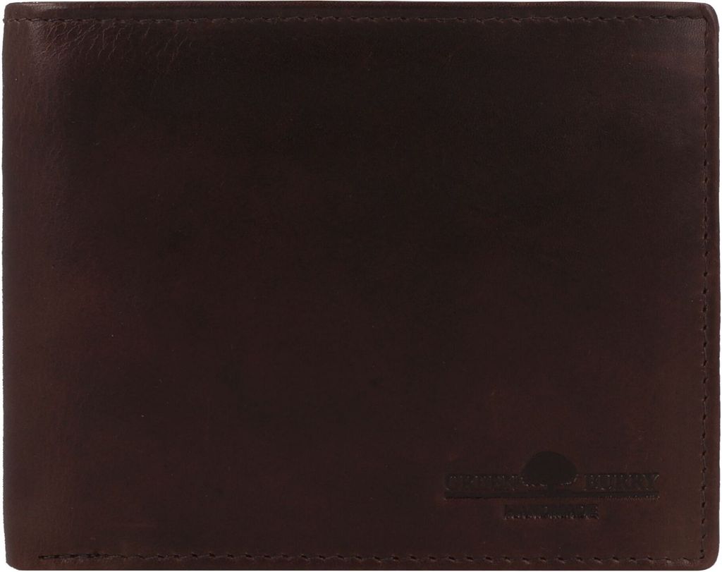 Greenburry Newport Geldbörse RFID Schutz Leder 12 cm