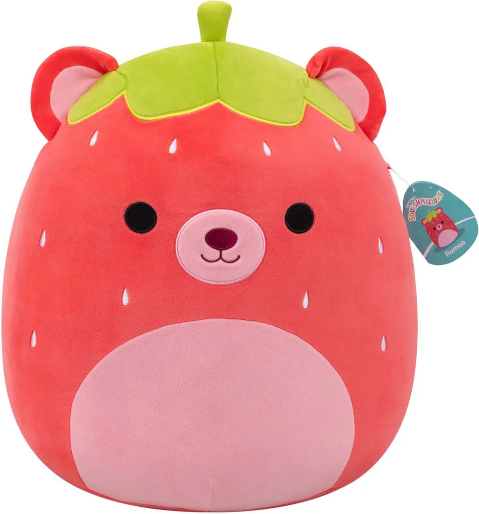 Squishmallows Romeo 40cm Coussin Peluche Idéal pour Sommeil et Détente