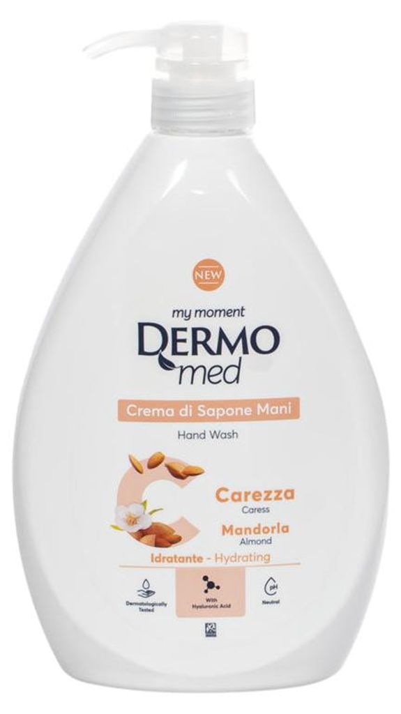 Sapone liquido mandorla 1 L DERMOMED Immagine del prodotto 