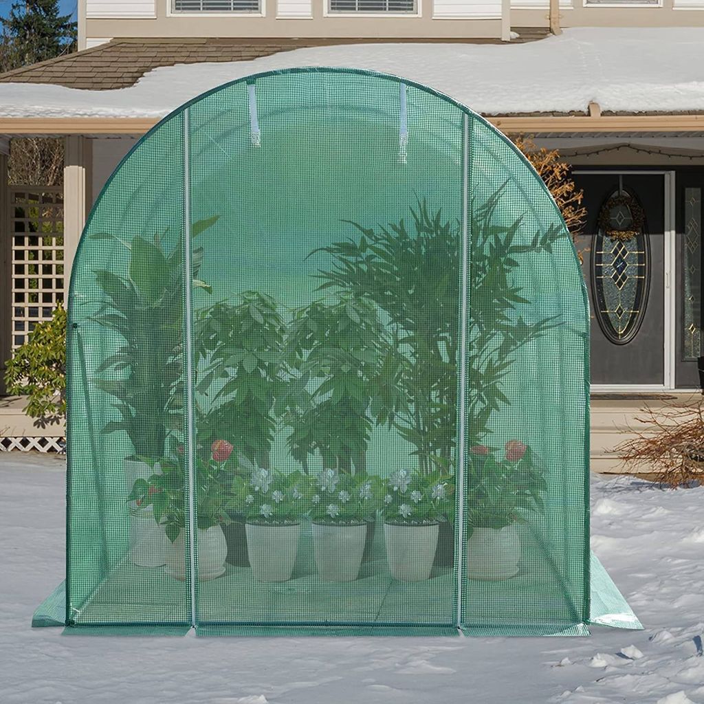 WOLTU Gewächshaus, Tomatenhaus mit Tür 6 Fenster, Produktbild 4