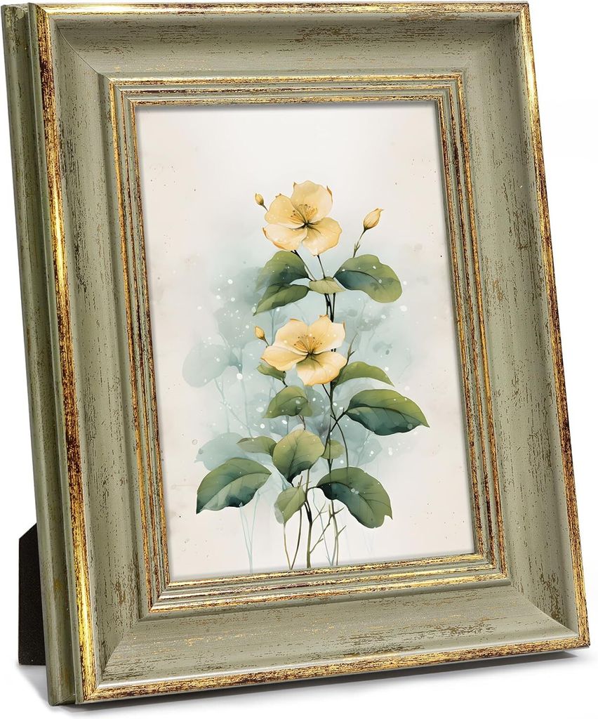 Afuly Vintage Green Photo Frame