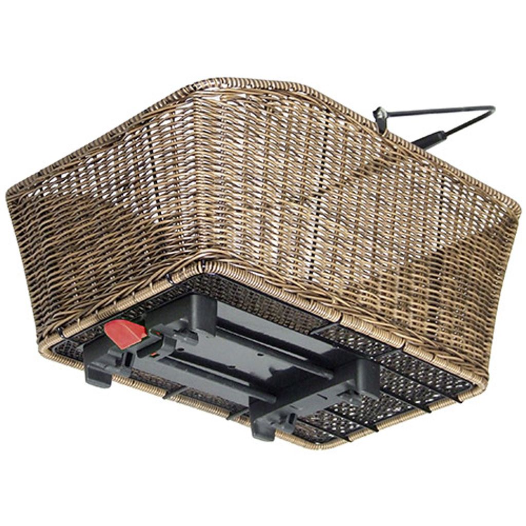 KLICKfix Structura GT, Hinten, Fahrradkorb, Braun, 18 l, 10 Produktbild 