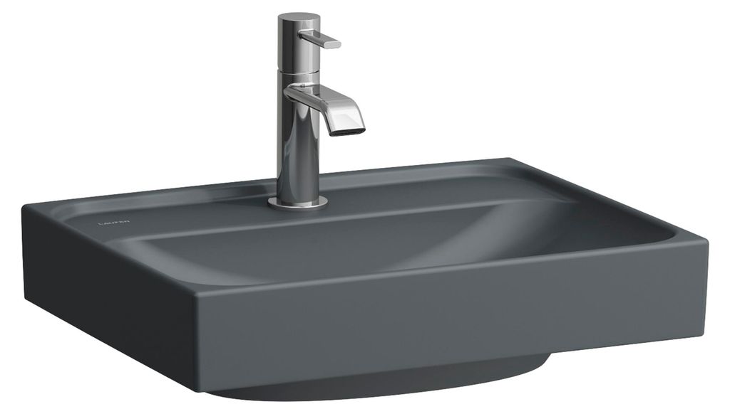 LAUFEN MEDA Handwaschbecken, unterbaufähig, 450x350mm, 1 Hahnloch, ohne Überlauf, H8151117581111