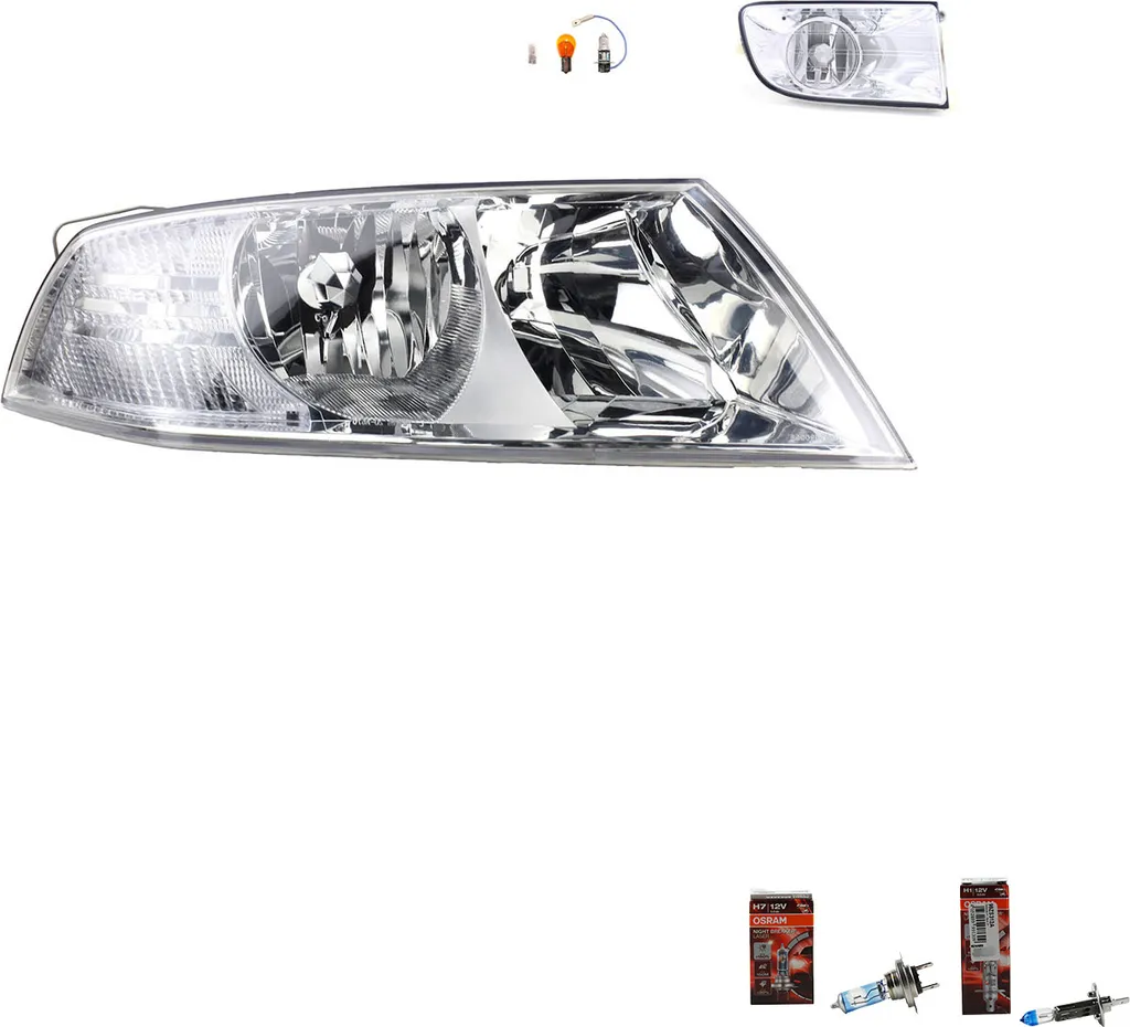 Upgrade Illuminazione Skoda Octavia 1Z 04-08 Johns + Osram Laser