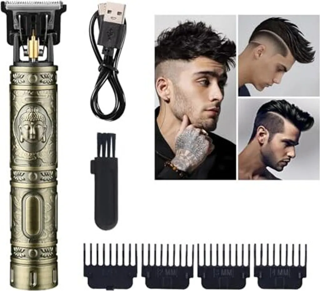 Trimmer Professionale Uomo T-Blade - Regolabarba e Capelli Wireless - 1