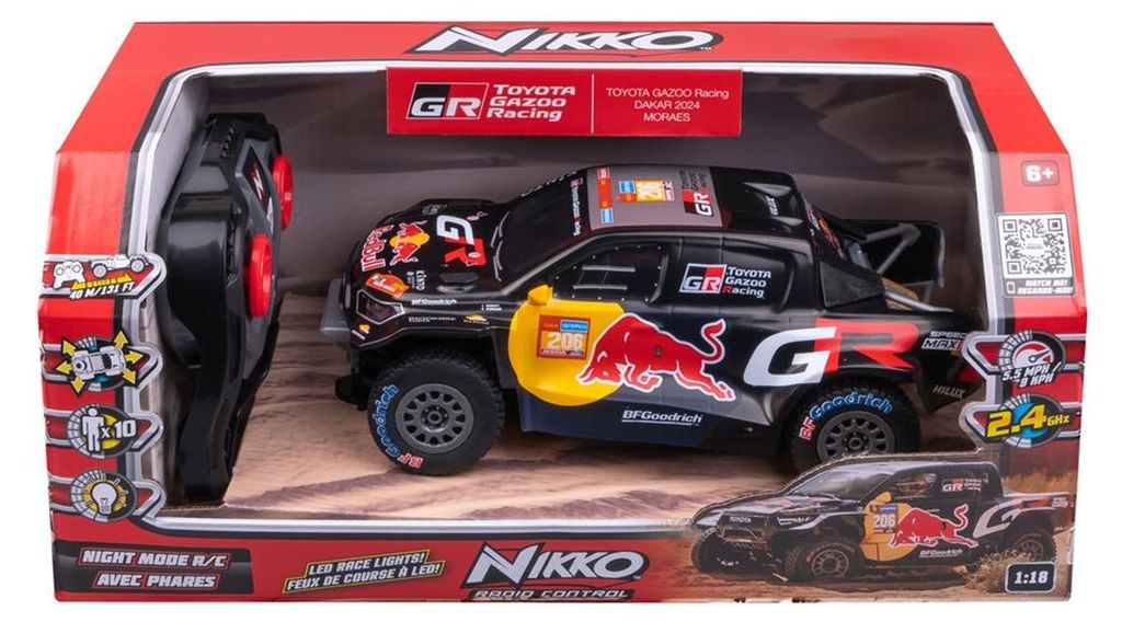 Coche teledirigido Red Bull Dakar, escala 1:18. Talla única Imagen del producto 