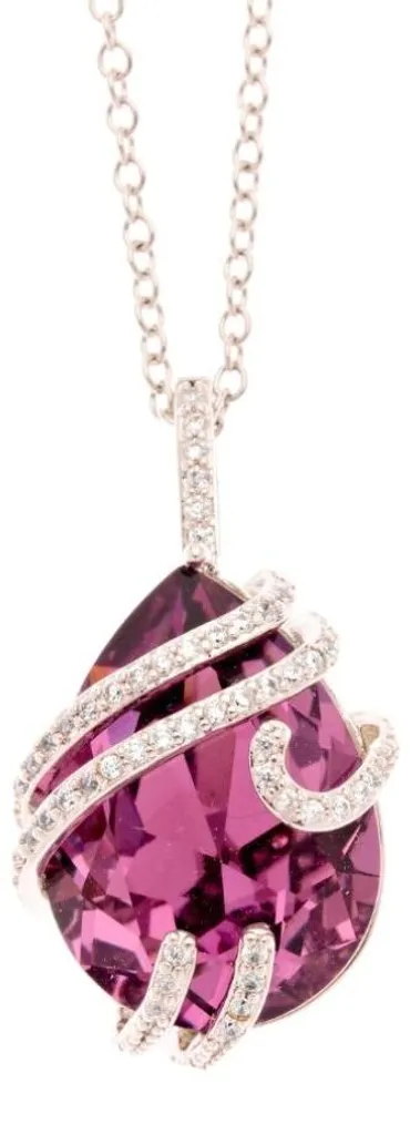 Collier en cristaux Lumiere 12494 : un bijou de luxe pour vos soirées