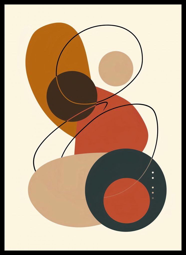 Plakat 39,5x55cm Geometrie der Harmonie