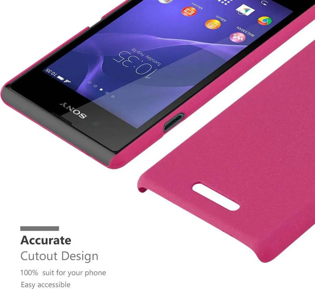 CADORABO Custodia in silicone TPU cover flessibile, Cover per X ,LILA