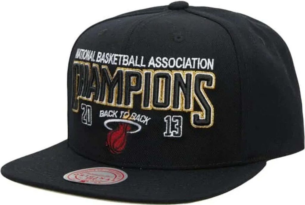 Mitchell & Ness Snapback Cap - Miami Heat Champions 2013