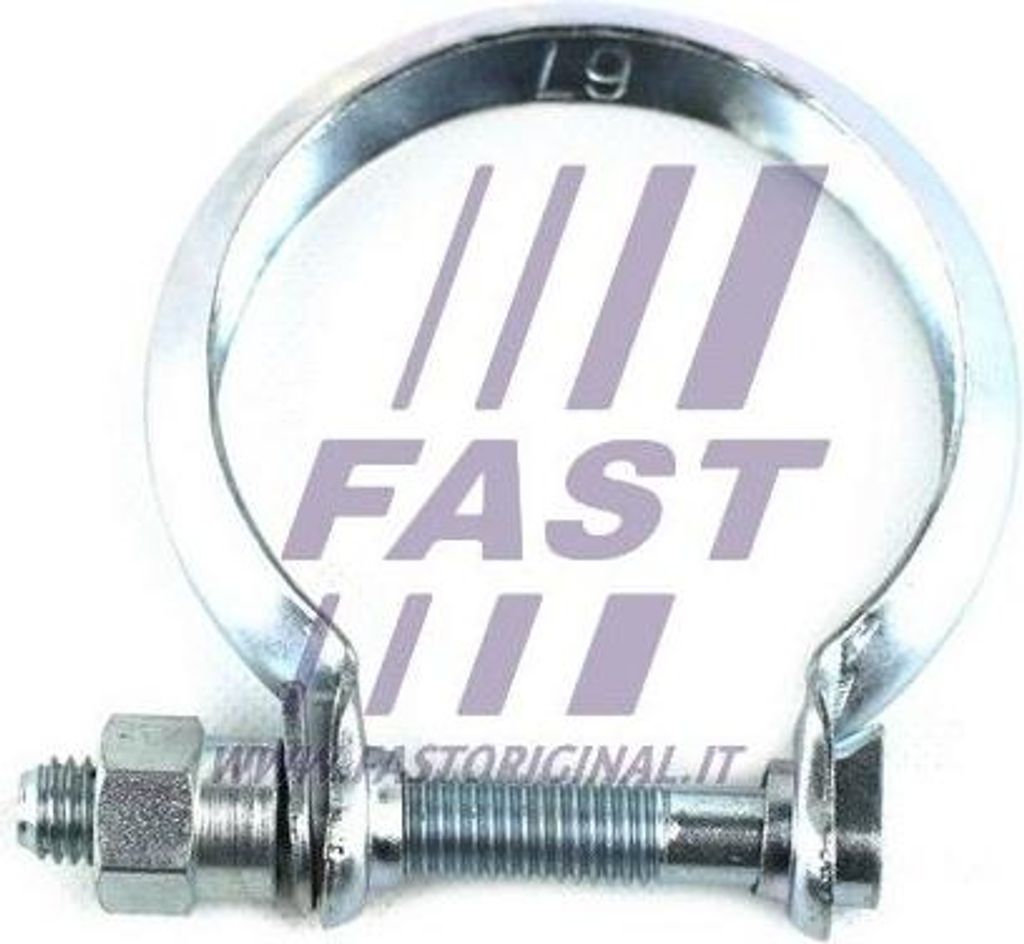 FAST FT84573 Haltegriff, Abgasanlage OE 18307798148 kompatibel mit V70, V50, S80, S40, C30, Partner, 508, 5008, 407, 406, 4008, 308, 307, 301, 3008...