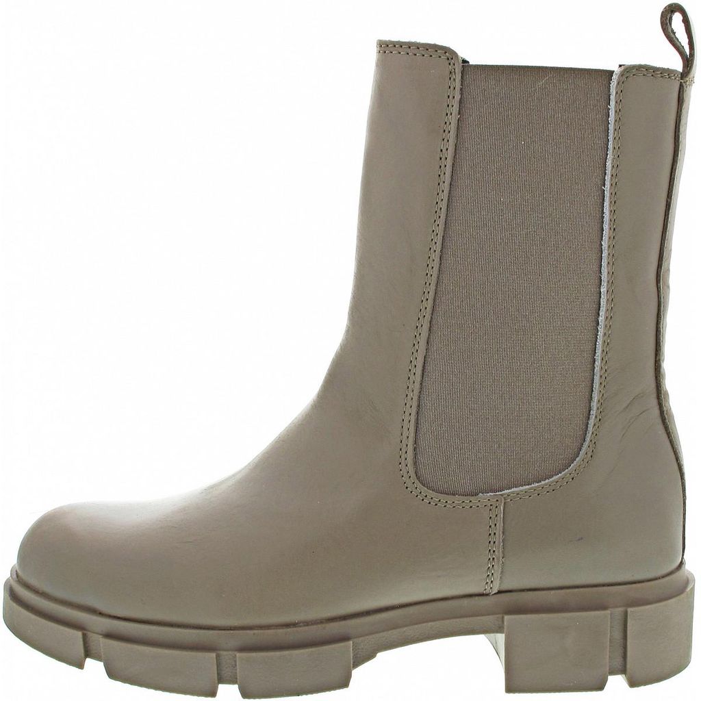 Poelman Damenschuhe Stiefel Stiefelette Beige Freizeit, Schuhgröße:39 EU