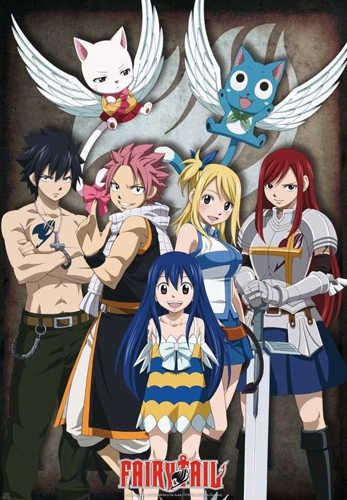 FAIRY TAIL - Poster Maxi 91,51 - Groupe