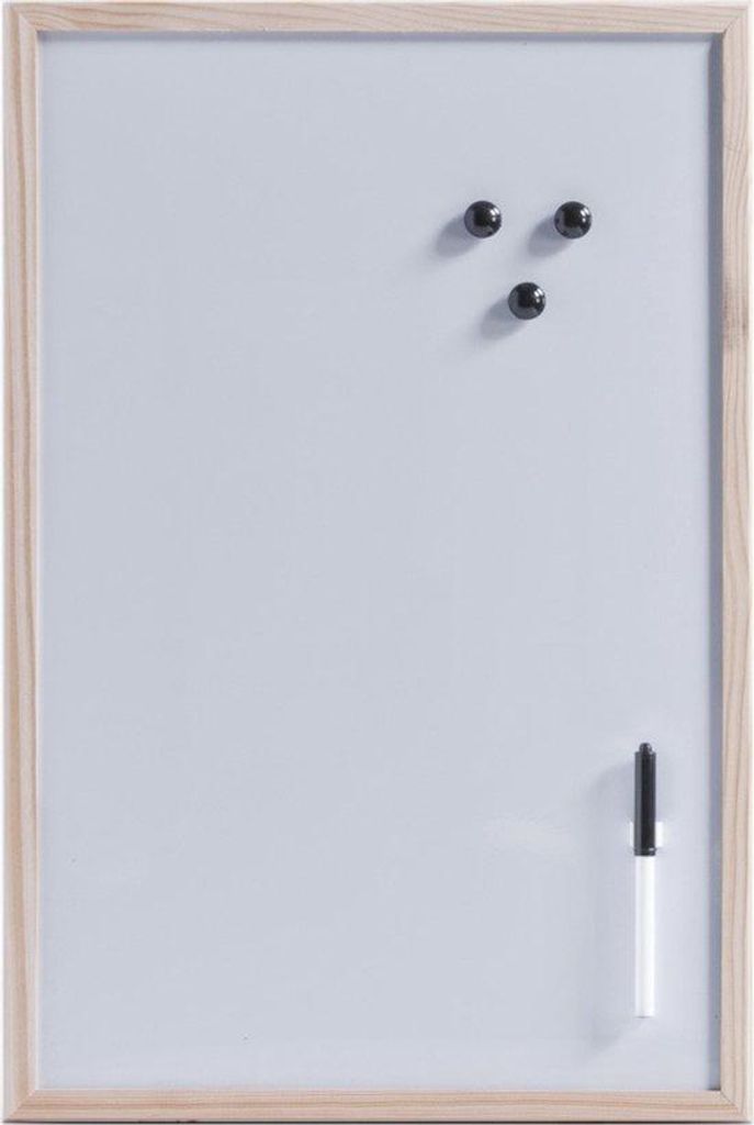 Lavagna magnetica bianca con pennarello, 40 x 60 cm Immagine del prodotto 