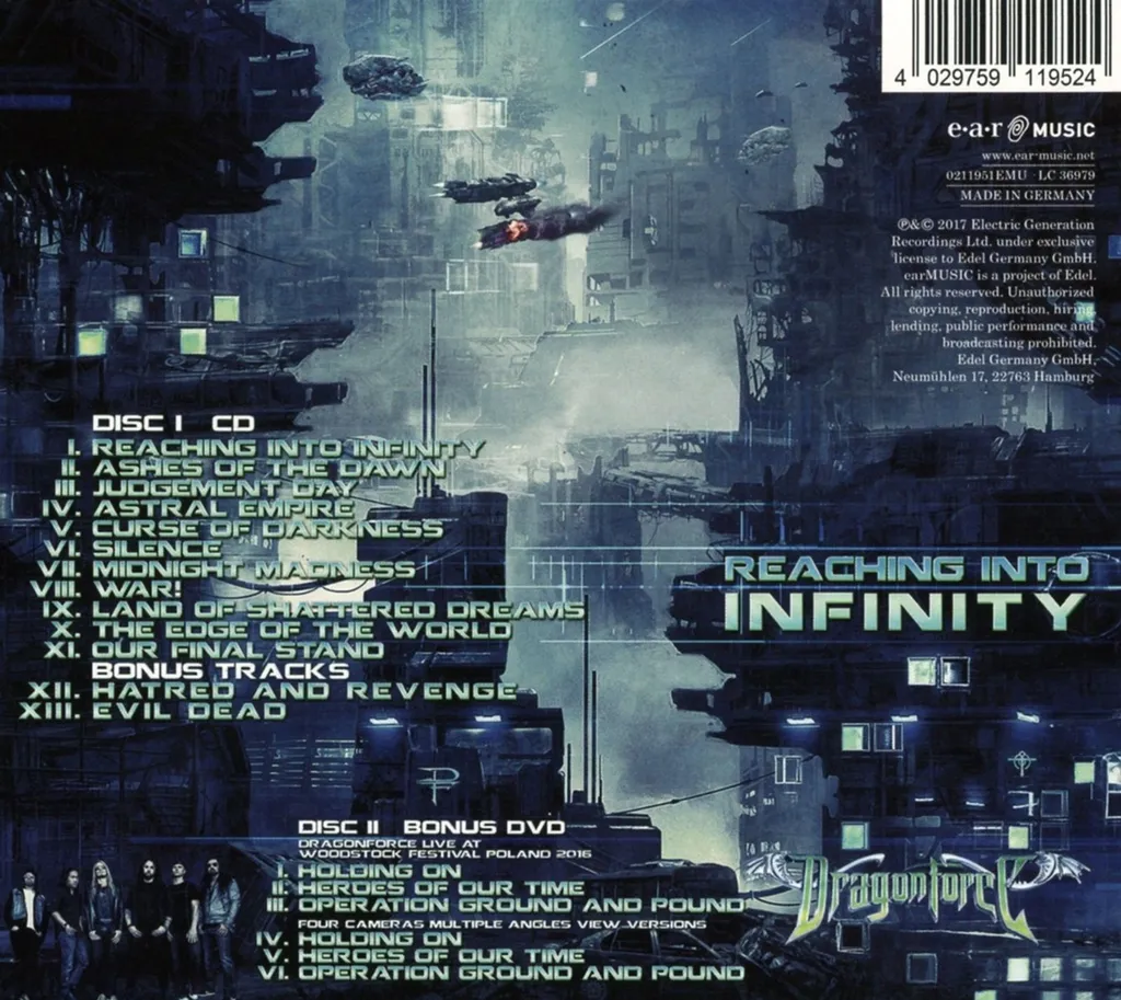 Dragonforce Reaching Into Infinity Special Edition : Le Son CD Premium - 2