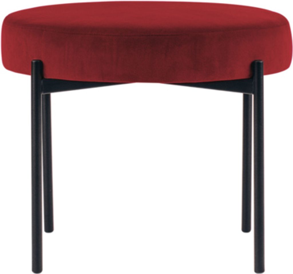 PAPERFLOW Sitzbank GAIA GBRV.01.18 rot Stoff 57,5 cm