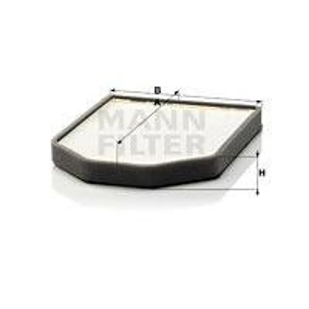 Filtre d'habitacle anti-pollen MANN-FILTER CU 2949-2 pour Audi A8 4D OE
