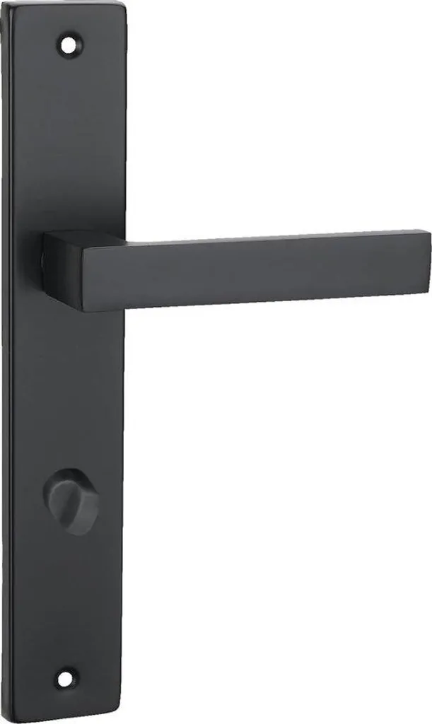 Poignée de porte noire plaque longue 78 : remplacez vos vieux modèles