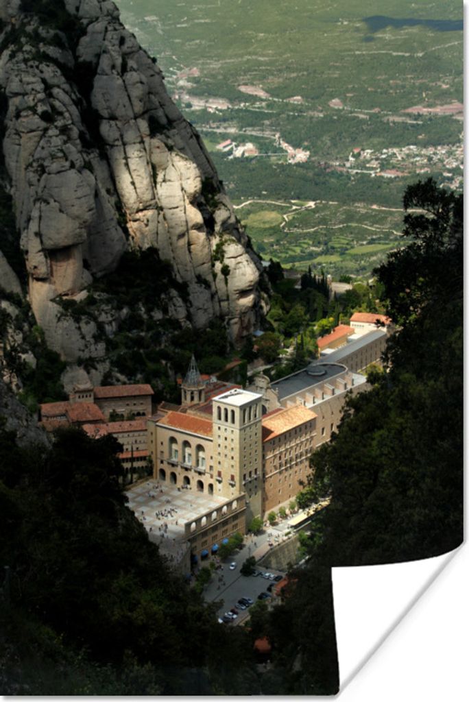 MuchoWow Poster Kloster - Spanien - Barcelona 20x30 cm - Papierdruck
