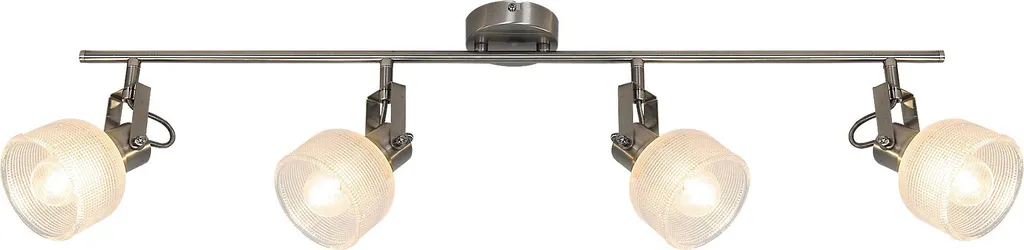 Éclairage Plafond Modulable Francis contre les Zones d'Ombre E14 Chrome