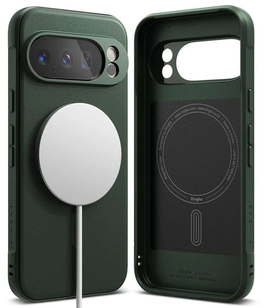 Ringke – Onyx MagSafe obal na Google Pixel 10 Pro – tmavozelený