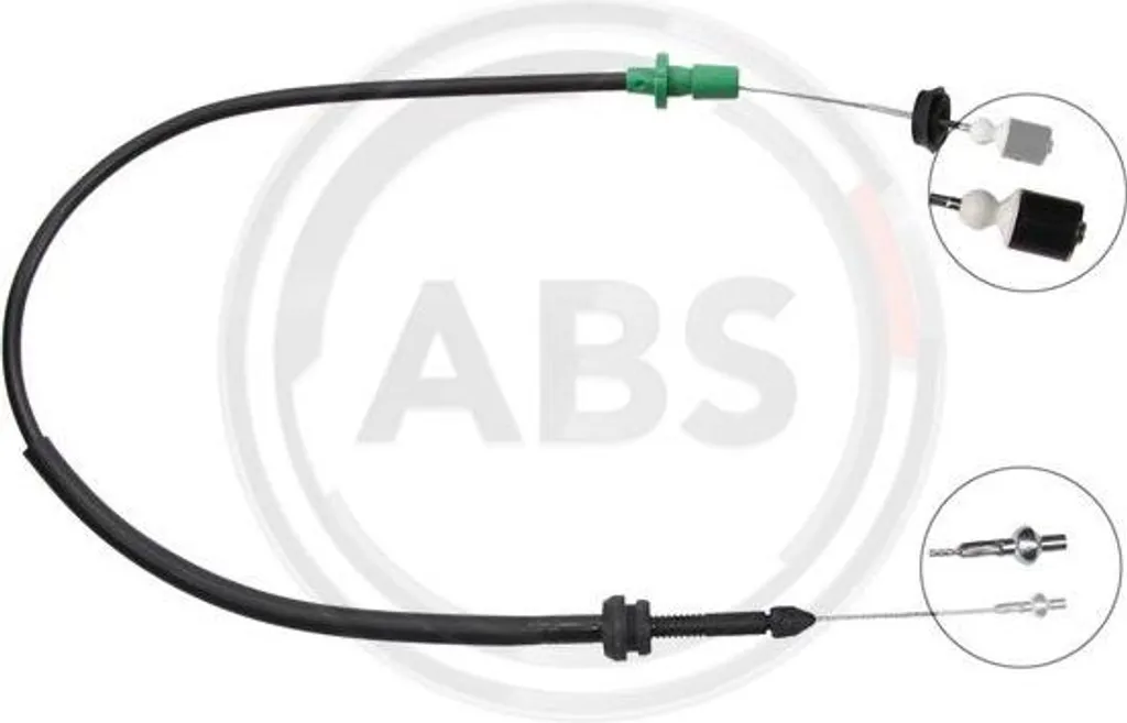 Ricambio Cavo Acceleratore 1H0721555J per VW Golf 4 Cabrio e Vento | A.B.S. K37400