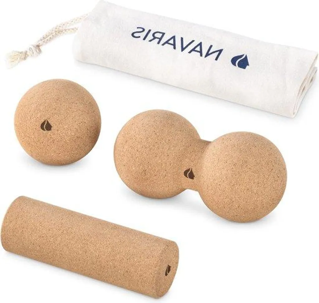 Mini-rouleaux de massage musculaire pour fascia et dos - Set de 2 pcs