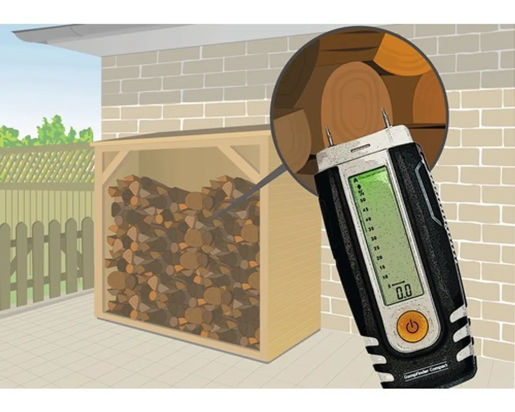 Testeur d'humidité Laserliner DampFinder Compact avec écran LCD clair - 11