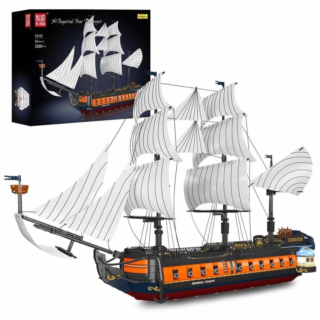 13192 - Kaiserliche Fregatte (Mould King) Produktbild 