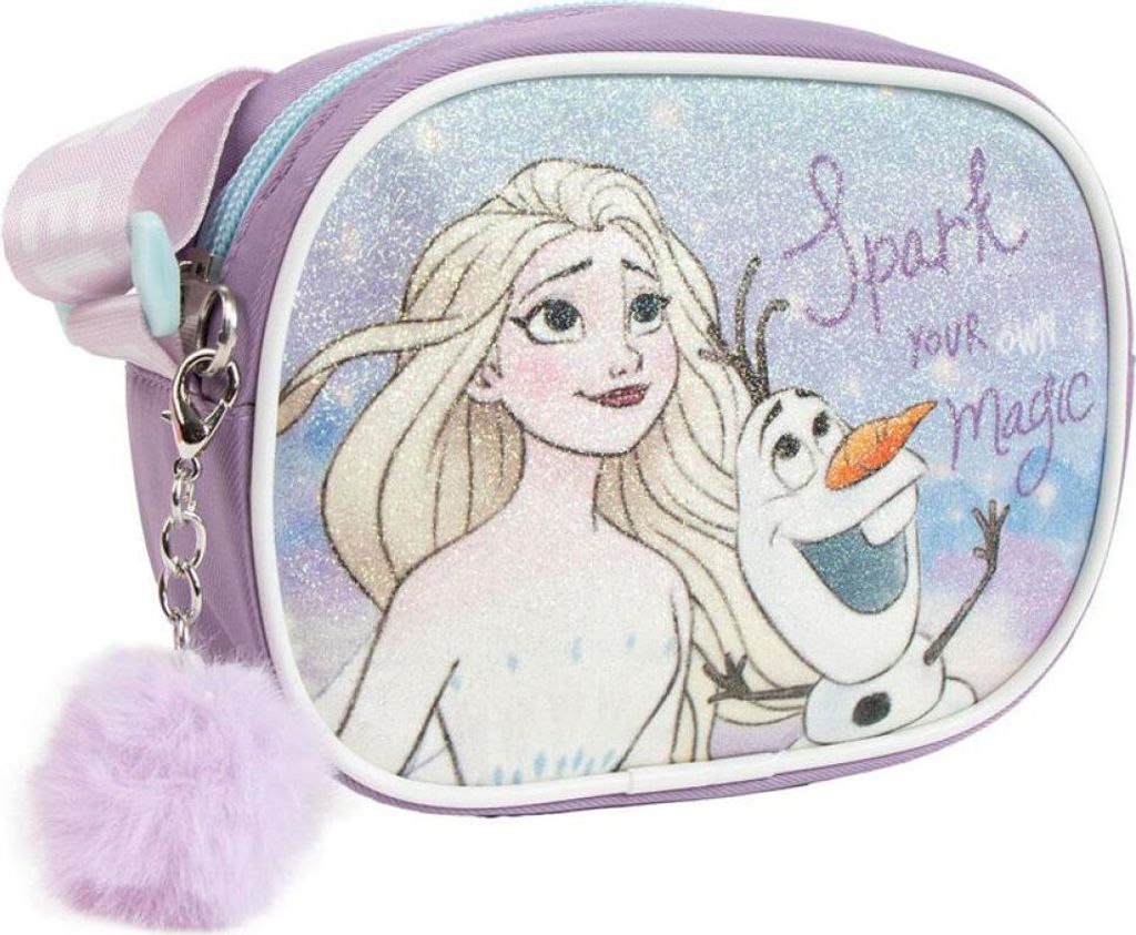 Disney Eiskönigin Spark glitzer Schultertasche Produktbild 