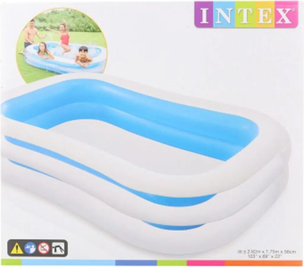 Intex 56483NP Piscina Gonfiabile Family 262x175x56cm - Offerta Estate - 10
