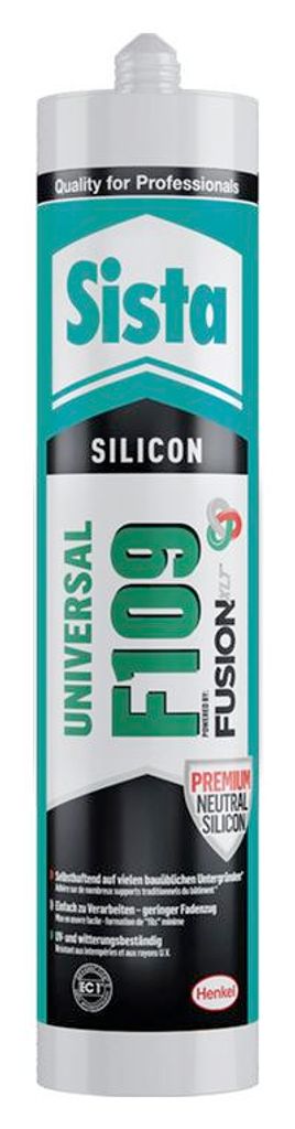 Walraven Silikon Sista F109 Universal 300ml neutralvern. Produktbild 